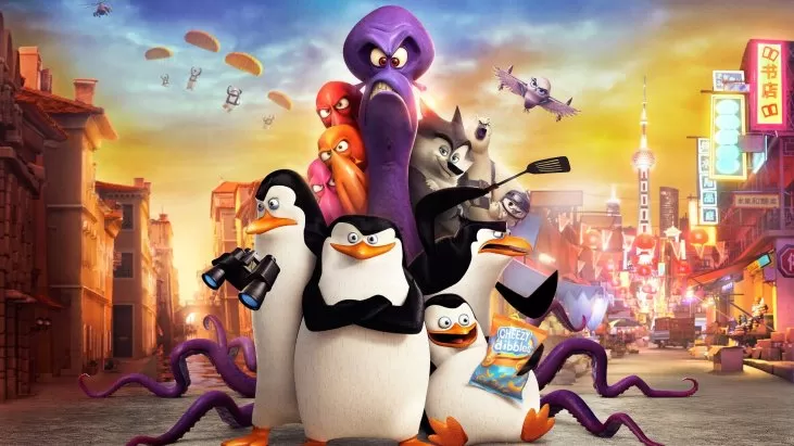 Madagaskar Penguenleri izle